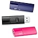 Produktbild SP/Silicon Power 8GBx 3 (3 Stück) Ultima U05 Cap-less USB-Stick/Flash Laufwerk 2.0 für Windows / Mac -Blau / Pink / Schwarz