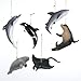 Produktbild 10,2 cm Kunstharz Marine Tier Ornament Set of 6 – Christmas Ornament