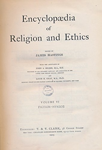 Encyclopaedia Of Religion And Ethics Vol VI gratuit Encyclopaedia Of Religion And Ethics Vol VI gratuit