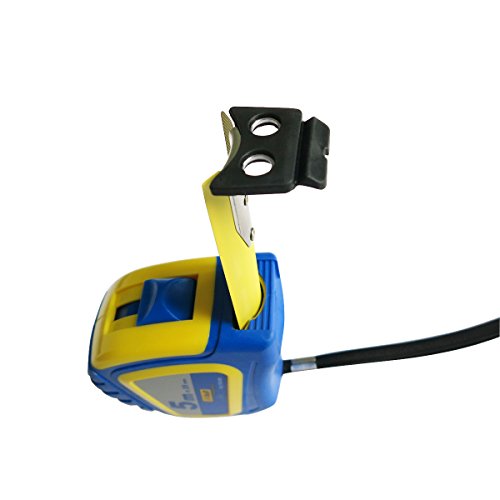 S&R Bandmaß Metrisch und Zoll Q-Serie 5m / 16 ft, Band 25 mm, Massband Nylon beschichtet, schlagfestes Rollband gummiertes Gehäuse - 5
