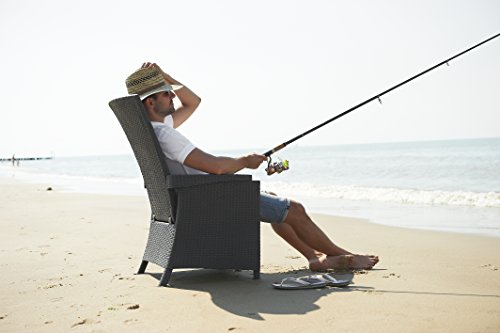 Allibert verstellbarer Dining Sessel Vermont, Grau