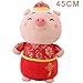 Produktbild Winnerruby Schwein Plüsch Puppe Spielzeug Maskottchen Cartoon Puppe Spielzeug für 2019 Chinese Year Home Office Hotel Dekoration Geschenk