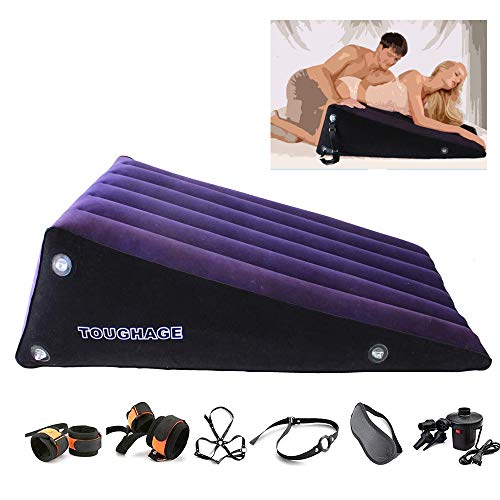 Sex Lendenkissen mit Triangel - Sex Kissen Sofa Faltbares Ohne Loch Aufblasbares Sex Reisekissen Sex Kissen Sex-Spielzeug für Paare DEUTSCHLAND LIEFERUNG