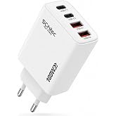 SChitec 100W 4 &Ccedil;ıkışlu 2 Type-C + 2 UsbA QC 3.0 S&uuml;per Hızlı Şarj Adapt&ouml;r&uuml; Başlığı HG/TA-106EU