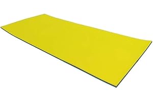 NRKIN Schwimmender Teppich, Wassermatte,Schwimmmatte,Wasserhängematte, Schwimmmatte Schwimmfloß, Schwimmender Teppich,Das Schwimmende Bett Ist Glatt, Weich Und Bequem,Zum Sonnenbaden, Wassersport, Picknick