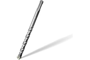 FIMIBUKE SDS Plus Hammer Drill Bits 12mm x 160mm,Professional Cross Tip Carbide Drill bit for Brick Walls, Masonry,Concrete, Stone