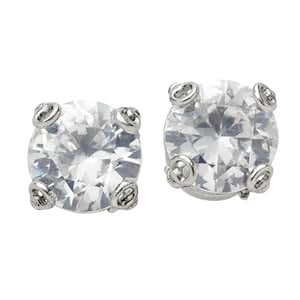 Orecchini A Lobo In Acciaio Inossidabile Con Zirconi Multicolore – Gioielli Unisex, Delicati E Lucenti - 4