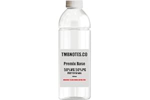 TMB NOTES 50VG/50PG Base Blend Vegetable Glycerin, Propylene Glycol 1 Litre