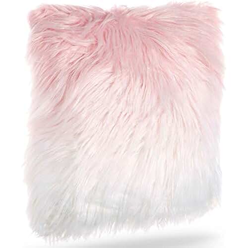 Amazon.co.uk white fluffy cushions