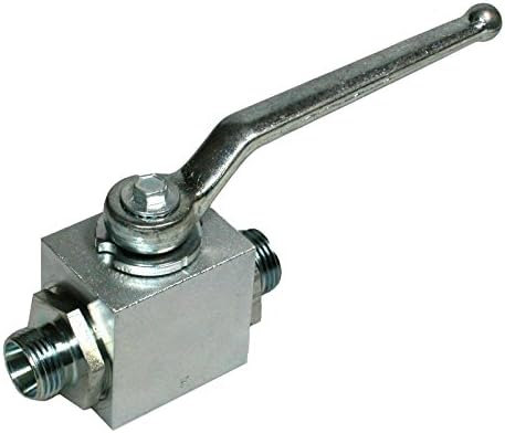 Hydraulic 2/2-WAY SHUT-OFF VALVE WITH HANDLE 6 mm Ball Valve Steel 315/500 Bar, HS5