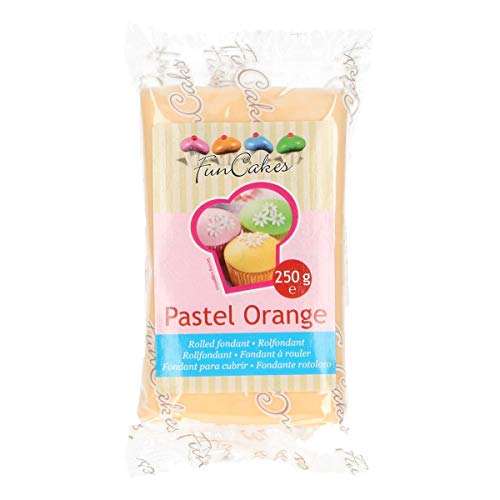 Preisvergleich Produktbild FunCakes Fondant -Pastel Orange- -250g