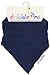 DribbleOns Bib - 0-24 Months, Navy Blue