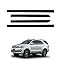 YourBuy top quality car side beading protector door guard 4pcs for Toyota fortuner RS.499.00