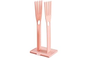 CIKIKI Porta guanti da cucina con guanti in gomma, guanto in plastica riutilizzabile per asciugare i guanti da cucina per asciugare i guanti da cucina appendiabiti per lavare i piatti sotto il lavandino