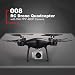 Produktbild Delicacydex 008 Smart Selfie RC Quadrocopter-Drohne mit 480P-Live-Videokamera Höhenstand Headless-Modus One Key-Start RTF - Schwarz