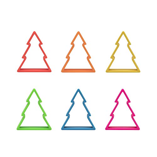 dëna Tree 6X NEÓN Mordedor de Silicona Original realizado con Material Blando, Resistente, práctico y Seguro