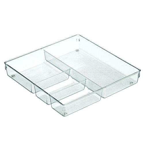 InterDesign 56530EU Linus Grand Schubladen-Organizer, durchsichtig