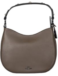 Coach Mujer 57119DKLIQ Marrón Cuero Bolso De Hombro