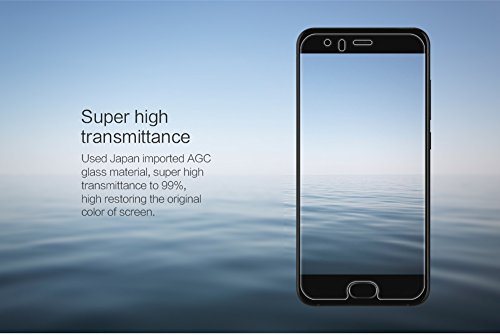 Protector de Pantalla Xiaomi Mi6  NILLKIN Protector de Pantalla de Prima de Cristal Templado Protector Alta Definicion HD   9H Dureza 0 33mm Cristal Templado Protector de Pantalla para Xiaomi Mi6  Transparente