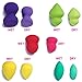 Wleec Beauty 5 PCS Multi-Functional Shapes Makeup Blender Sponge
