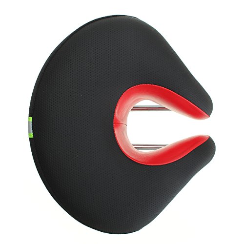 OUTERDO Neu Fahrradsattel Ohne Nase MTB Mountainbike Sattel Cityradsättel Innovatives Design Für Damen Und Herren 200x180mm - 3