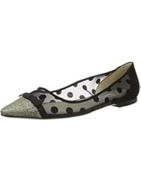 Jimmy Choo Bailarinas Dorothy Negro / Plata EU 38