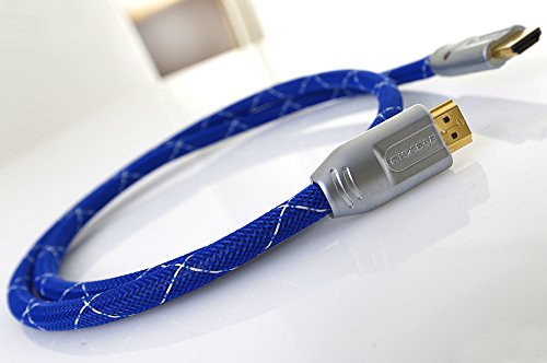 Ricable Across C15 – 15 Meter – Kabel HDMI 2.0 High Speed 3D bescheinigt mit Ethernet entworfen für den Durchlauf in Kanäle und Wellblech mit abnehmbaren Verbinder und Bandweite 21 Gbps. Hi-Fi Qualität für den AV HD Anschluss mit 25 AWG OFC Kupferleiter und vergoldeten abgeschirmten Verbinder. Italienisches Design und Lebenszeitgarantie on-Site - 5