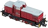 arnold modellbahn ersatzteile Exakt im Maßstab 1:160 / N Arnold HN2354 Diesellokomotive V60D der DR, rot/grau Modellbahn