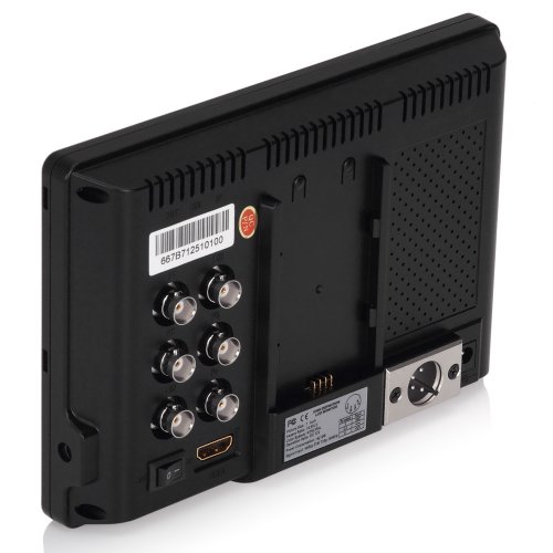 Lilliput Nouveau 7 pouces 667GL HD cam  ra HDMI LCD moniteur surveiller avec sortie pour canon 550D 600D 60D 7D 5D etc HDMI  YUV  entr  es vid  o RCA pour les cam  ras vid  o professionnelles