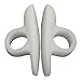 Toe Crests Hammer Straightener - TOOGOO(R) 2 Pairs Silicone Gel Toe Crests Hammer Straightener Cushion Claw Relief Correct