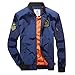 Produktbild R-Cors Herren Jacke Fliegerjacke Übergangsjacke Bomberjacke Piloten Jacket für Winter Herbst Frühling Große Größen