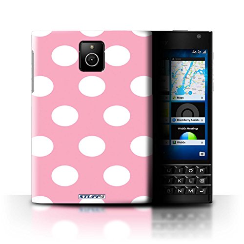 STUFF4 Phone Case / Cover for Blackberry Passport / Light Pink Design / Polka Dot Pattern Collection