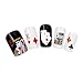 COME 2 BUY - Nail Art Tatoo/Wrap Water Transfer Decals Casino Playing Cards Diamond/King/Heart