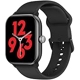 ttec Tempus Pro 47mm Rectangular Case Smart Watch with AMOLED Display