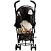 BABIES R US TODDLERS PUSHCHAIR STROLLER UNIVERSAL ORGANISER BLACK VELCRO STRAP
