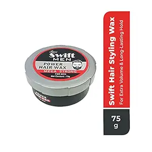 Swift Men Power Hair Wax (75 g) | The Best Hair Wax for Men Hair Styling | Suitable for All Hair Types