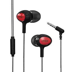 Artis E400M in-Ear Headphones with Mic. (Black)