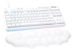 Tastiera meccanica da gioco Logitech G713 TKL (clicky GX Blue) con layout dei tasti azerty per la Francia