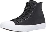 Robuste Gummi-Außensohle Converse Herren Chuck Taylor All Star High Hohe Sneaker Schwarz/Weiß, 39.5 EU