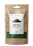 ➤ ¿Qué beneficios tiene la Espirulina + Chlorella Carefood? La Chlorella + Espirulina Careffod es una gran fuente de vitaminas del grupo B y de hierro. Así que nos ayuda a revitalizar y aportar energías, además de aportarnos proteína de alta calidad gracias a la Espirulina y la Chlorella tiene efecto probiótico y nos ayuda a eliminar metales pesados. Es muy aconsejable en casos de personas que sufren de anemia.