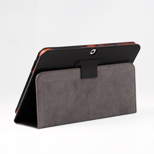 Tasche für Samsung Galaxy Tab 4 10.1 Hülle Case Cover Schutz schwarz Pen Folie - 3