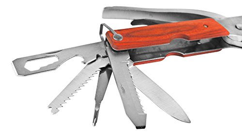BAYLI 1 in 1 Camping Multitool Hammer Zange Beil Säge Campingwerkzeug Kombi-Werkzeug - 4