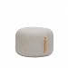 Produktbild HÜBSCH - Pouf rond gris en laine Hubsch