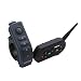 Produktbild shenteng BT Motorrad Helm Full Duplex Freisprecheinrichtung Zweiwege-Headset Intercom Interphone Bluetooth 3.0 Funk VOX mit Mikrofon