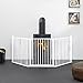 BabyDan Flex Hearth Gate White