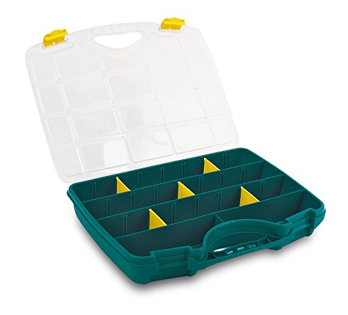 Organizer inklusiv 4 Boxen für Kleinteile verschiedene Teile, Sortierung box-assortment Box (groß) - 4