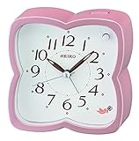 Seiko Wecker, Kunststoff, rosa, 9.9 x 9.8 x 5.7