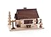 Produktbild DREGENO Seiffen eG Räucherhaus Alte Mühle mit Wanderer, Holz, Natur, 18 x 13 x 9 cm