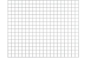 Gabiona Dekogitter (100 x 80 cm) | Metall Wandgitter | Multifunktionale Gitterwand | DIY Eisen Gitter der Fotowand Dekoration | Memoboard Gitter Deko