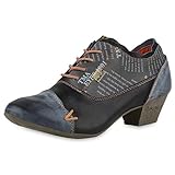 boots leder vintage  TMA MAIA Damen Stiefeletten Ankle Boots Leder Vintage Schuhe 174955 Schwarz 37 Scarpe Vita